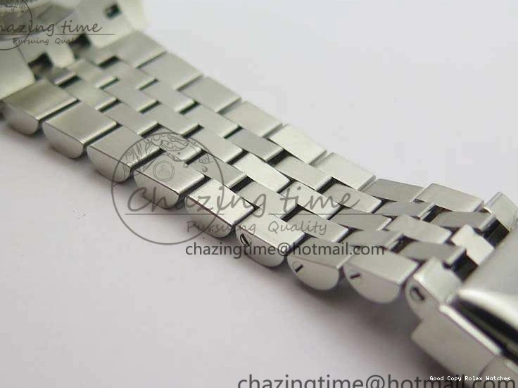 Good Copy Rolex Watches 1:1 DateJust Bracelet Silver MoistureWicking Stick Edition On Jubilee Markers Best 228238 A Dial 3511 SS Noob 1230